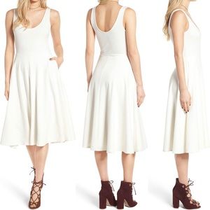 Leith (Nordstrom) knit dress with POCKETS.
